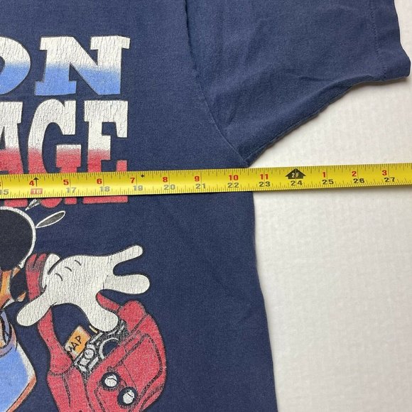 Vintage 90’s Mickey And Minnie Mouse T Shirt by Disney Single Stitched Size L - Picture 8 of 9
